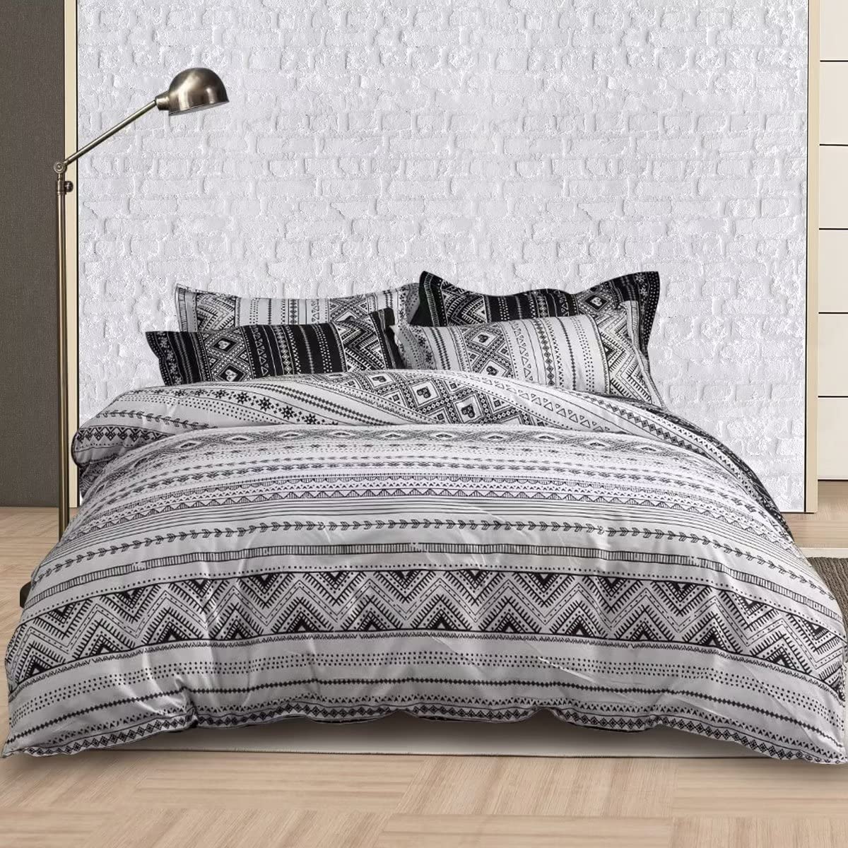 Shatex Comforter Sets Striped Comforter Set– Ultra Soft 100% Microfibe –  shatexbedding